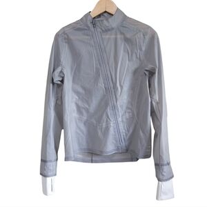 Hoka One One Performance Shield Jacket in Lunar Rock Grey